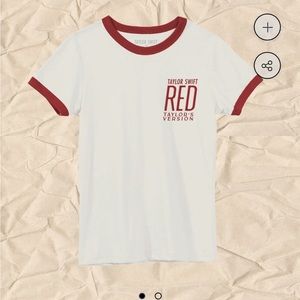 Taylor swift red shirt size medium new never worn